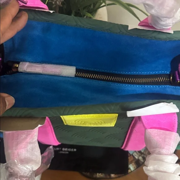 Kurt Geiger London Southbank suede Mini Tote - Picture 11 of 17